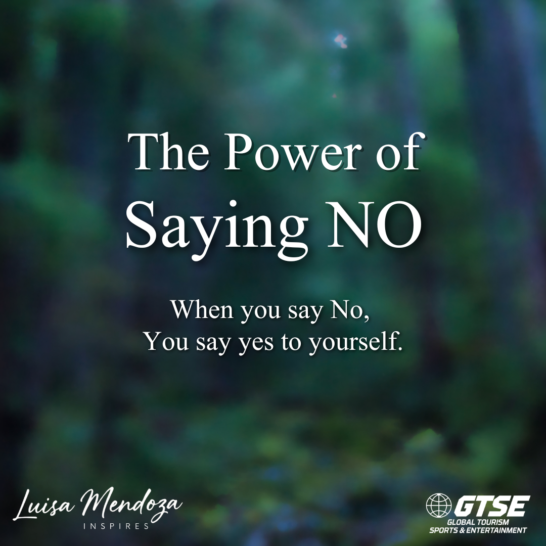 The Power of Saying No The Power of Saying No