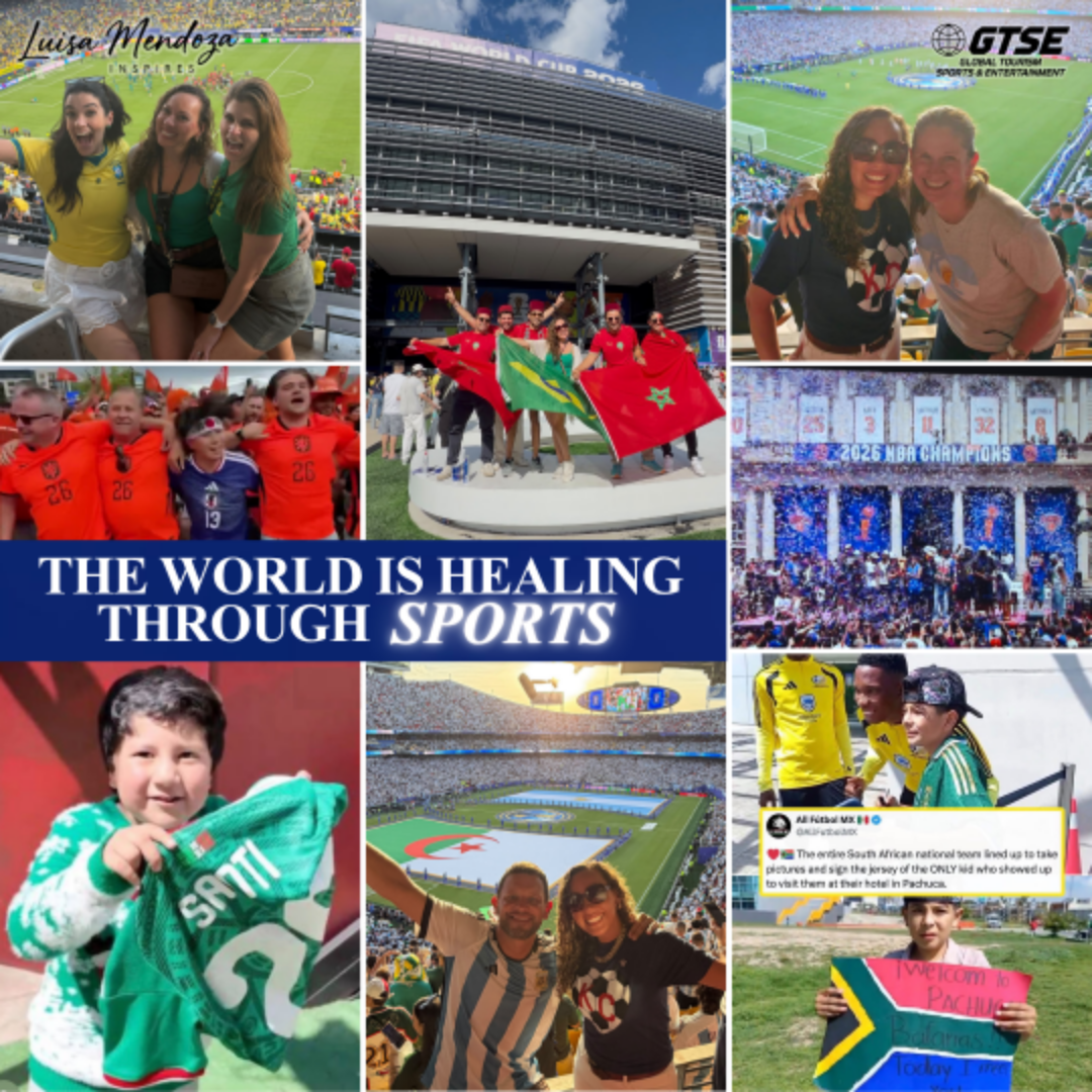 The World Is Healing Through Sports The World Is Healing Through Sports