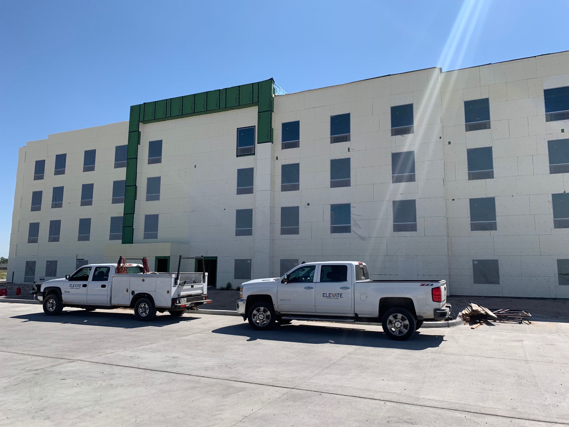 new elevator construction