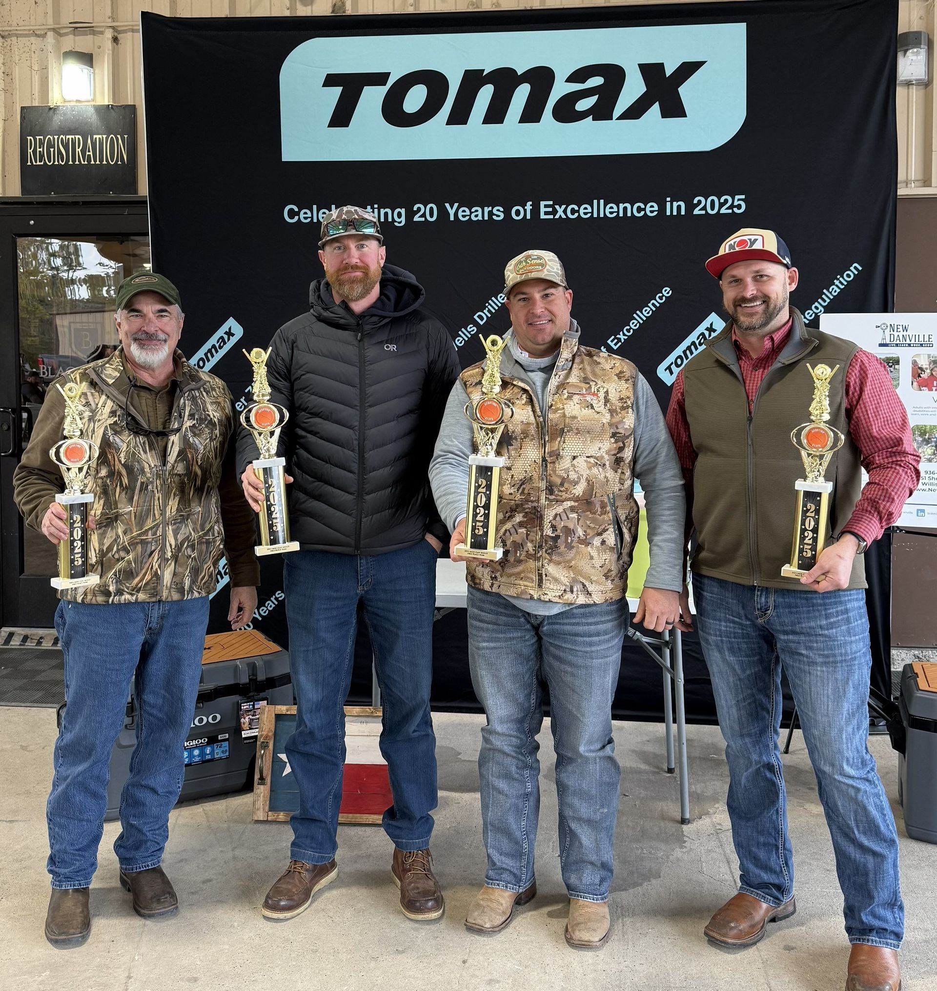 2025 IADD Clay Shoot 1st Place Winners 