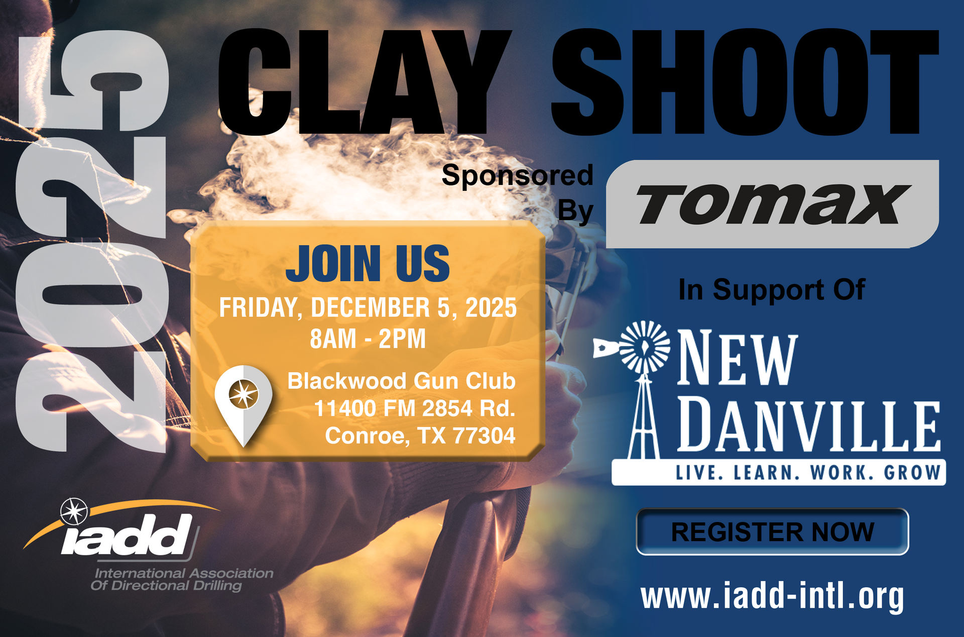 2025 Clay Shoot Graphic