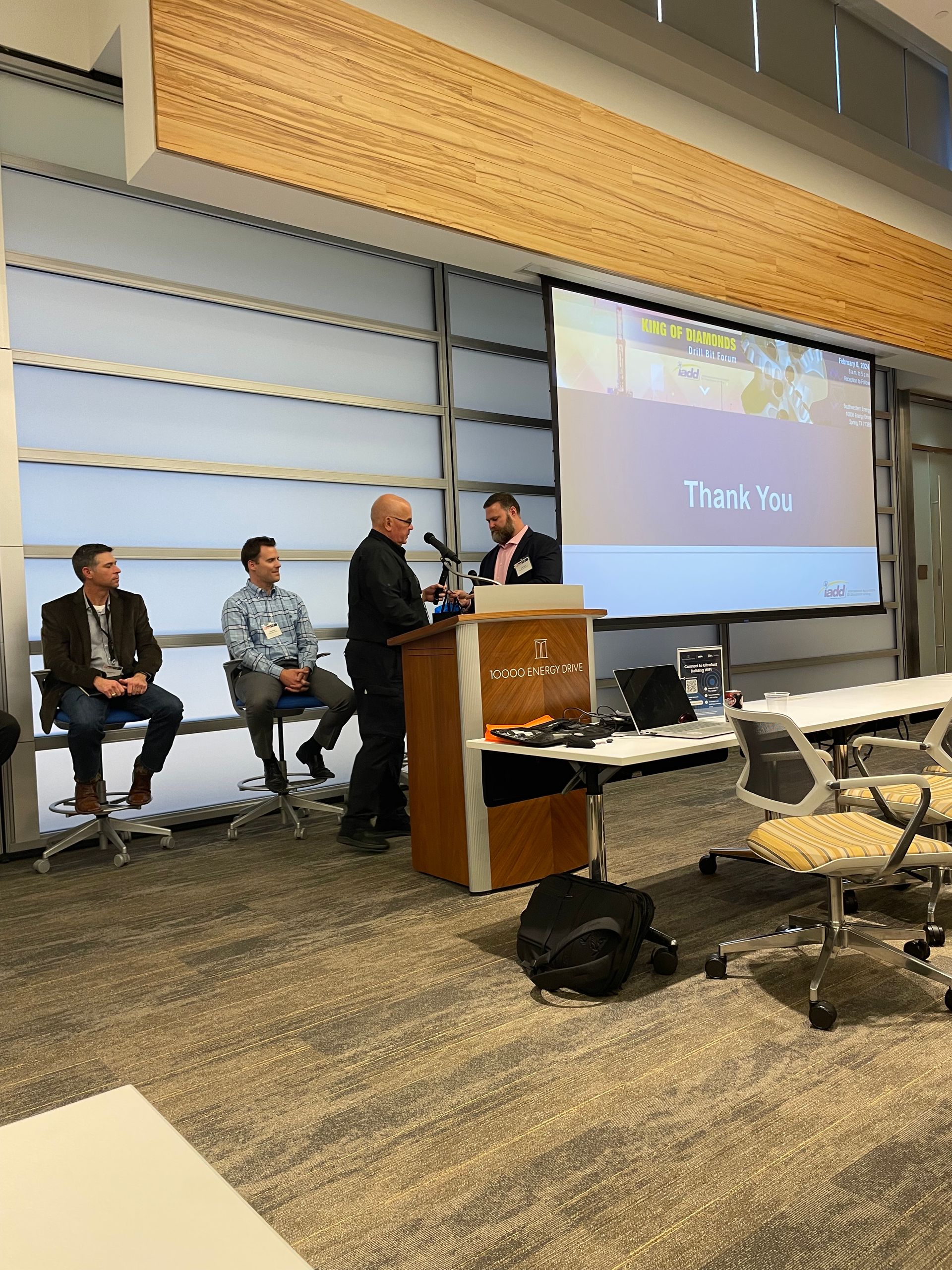 Jim oberkircher during event presentations