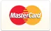 The Mastercard logo featuring two overlapping red and orange circles with the word