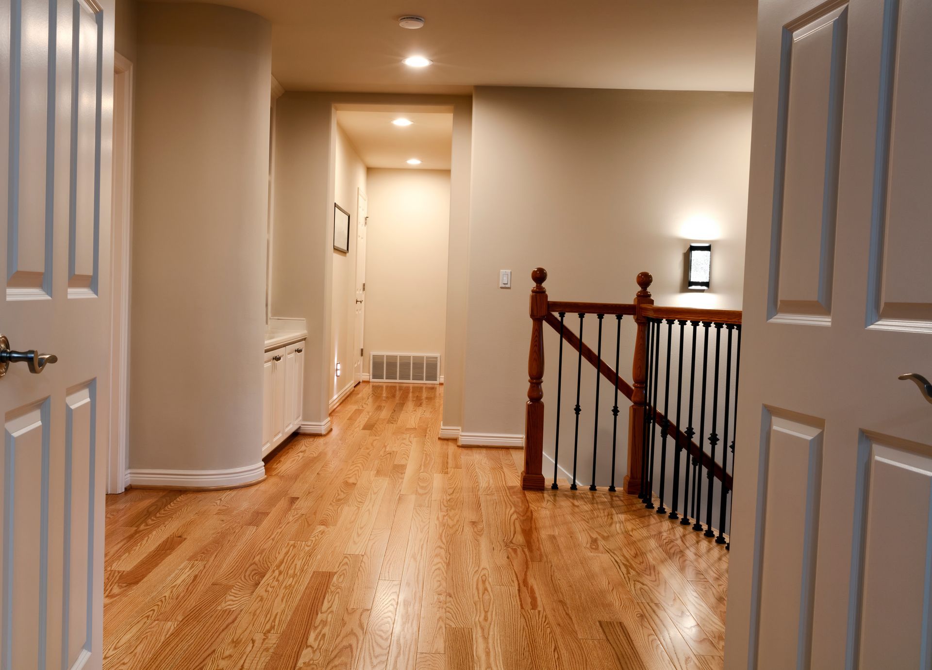 Professional flooring contractor completing flooring installation in Winnetka Illinois, Lake Cook Hardwood and Flooring team working on residential property in Winnetka IL