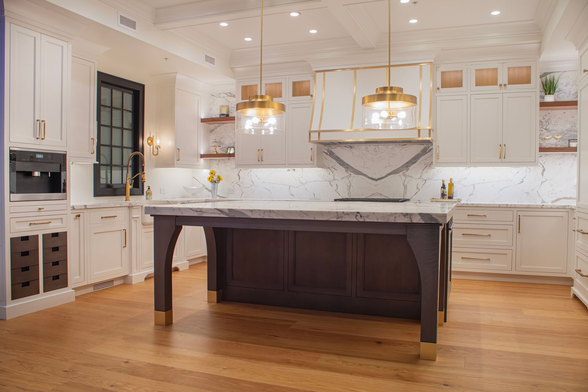 Hardwood floor installation in Riverwoods Illinois, Lake Cook Hardwood and Flooring completing wide plank hardwood flooring in wooded estate property in Riverwoods IL