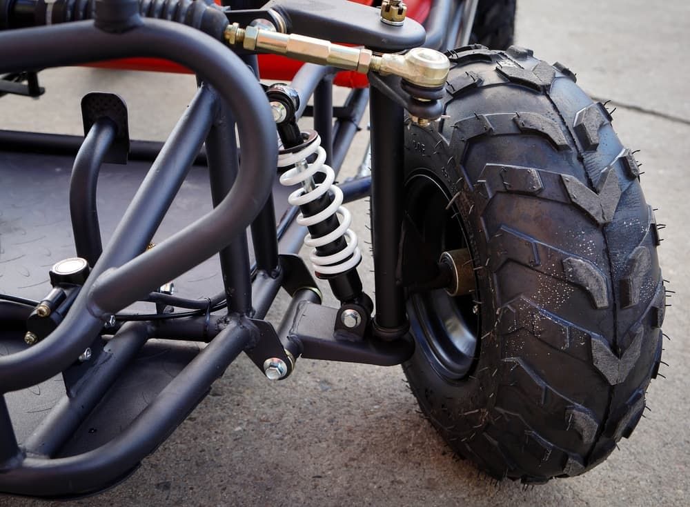 A Close up Of a Buggy with A Coil Spring on It — GT Auto Center in Tweed Heads South, NSW