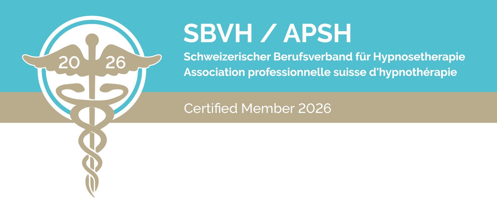 Mitglied Schweizerischer Berufsverband für Hypnosetherapie Mitglied Schweizerischer Berufsverband für Hypnosetherapie