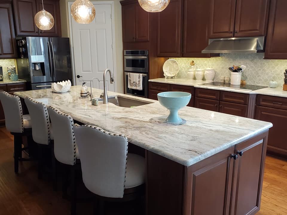 Brown Kitchen — Jacksonville, FL — Champagne Stone Company