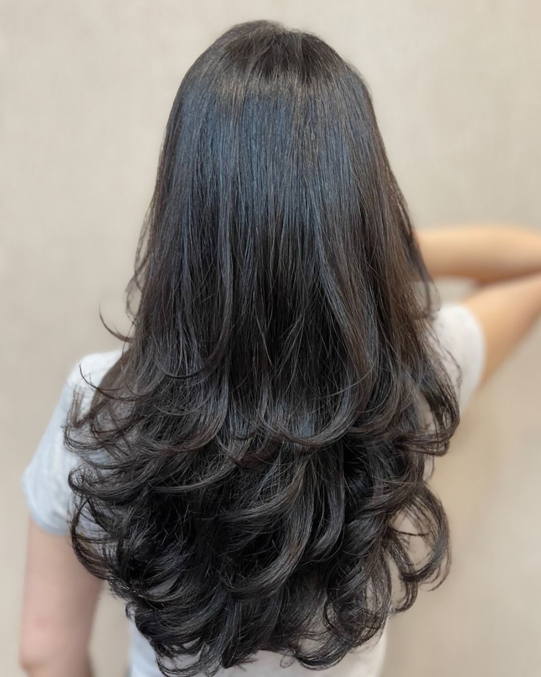 An image of a Long Layers haircut