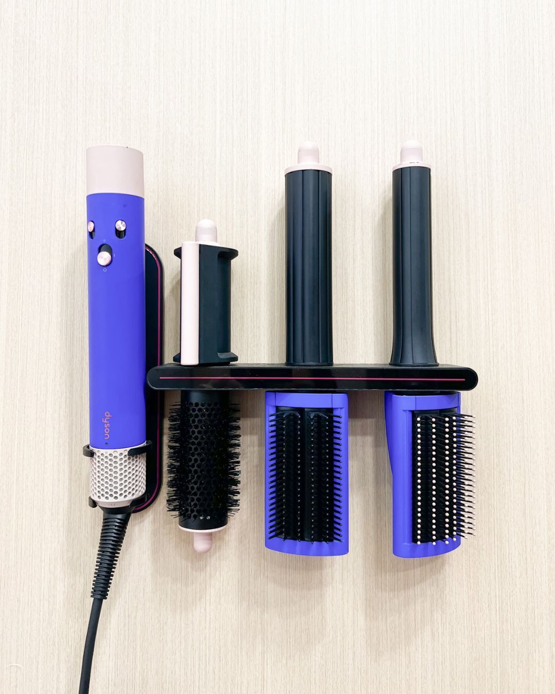 A photo of our Dyson hair tools