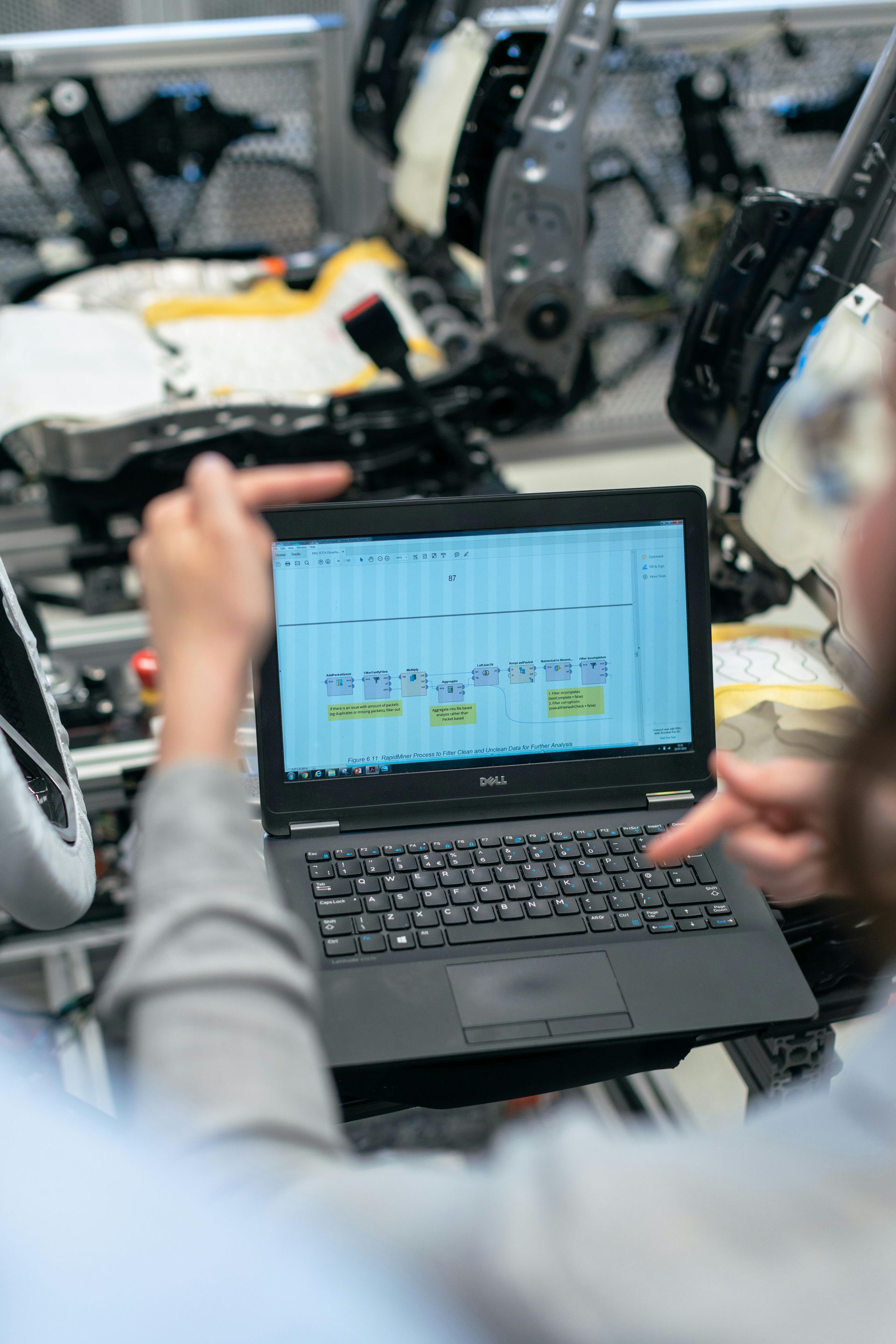Determining NVA Values ​​and Impact on Production Planning
