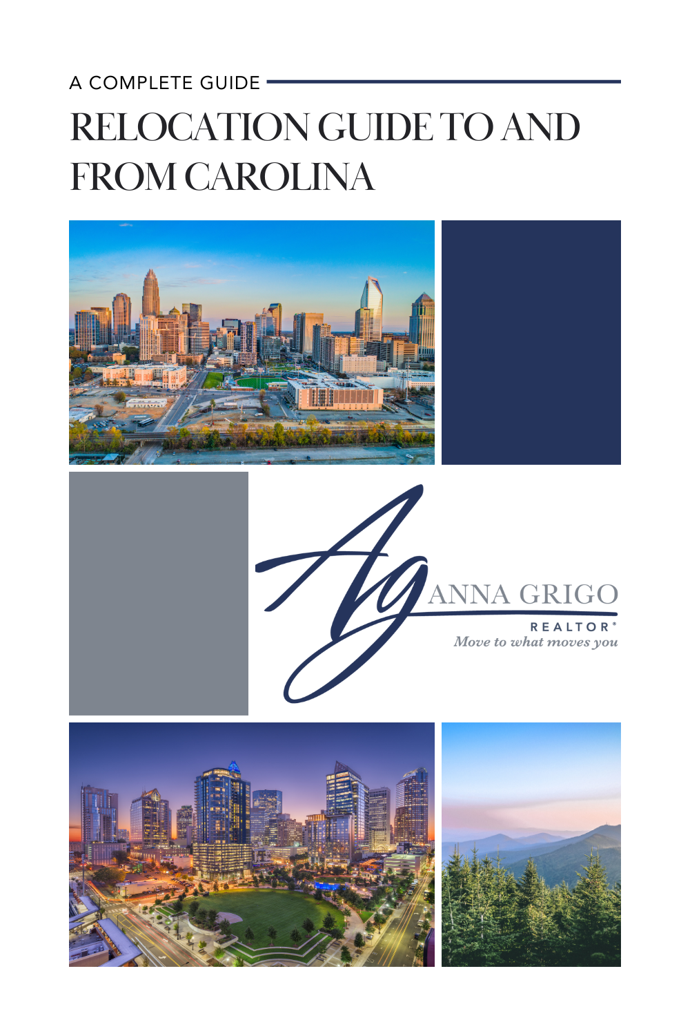 It is a relocation guide to and from carolina.