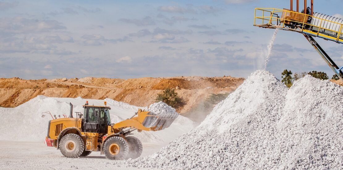 Bulk gypsum