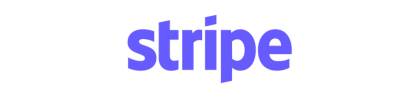 Logotipo de rayas en letras minúsculas moradas sobre un fondo blanco