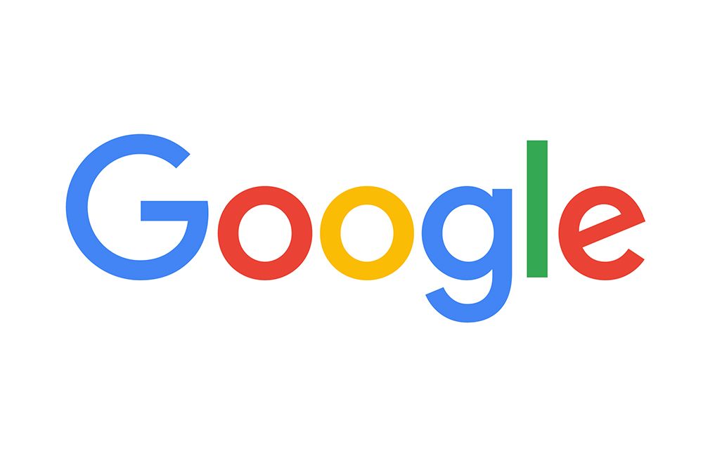 Logotipo de Google en azul, rojo, amarillo y verde sobre un fondo blanco.