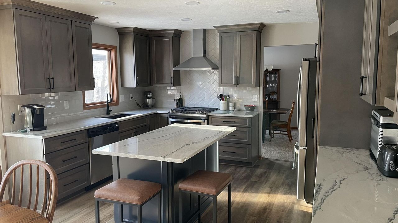 Contemporary Transitional Kitchen Remodel by New Leaf Remodeling — Project 1 project photo 2