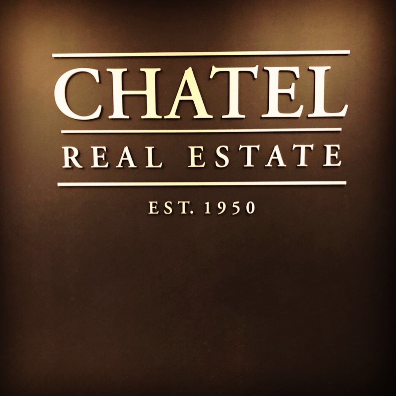 Chatel Real Estate logo with 