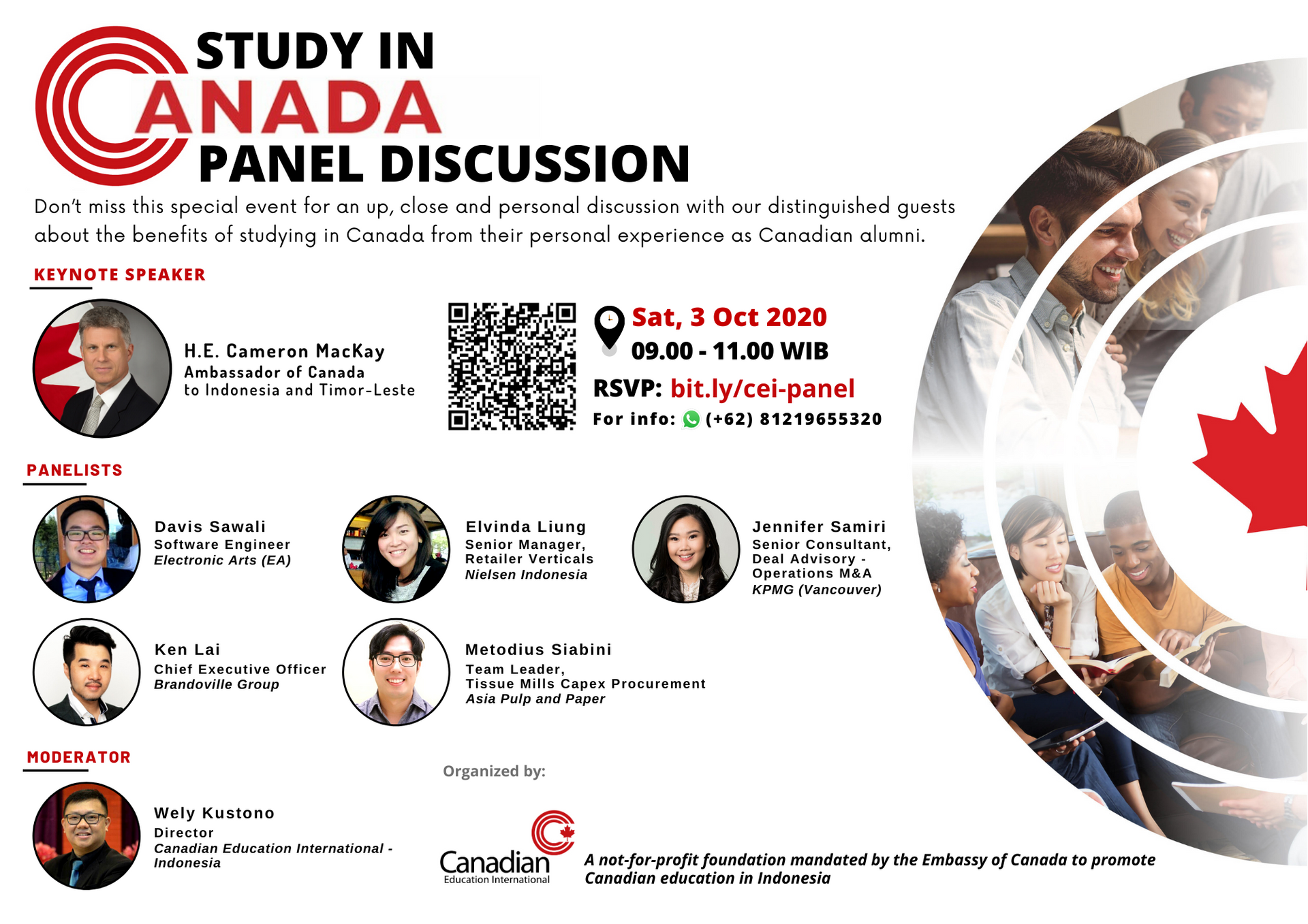 Study in Canada Panel Discussion