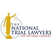 The National Trial Lawyers badge.
