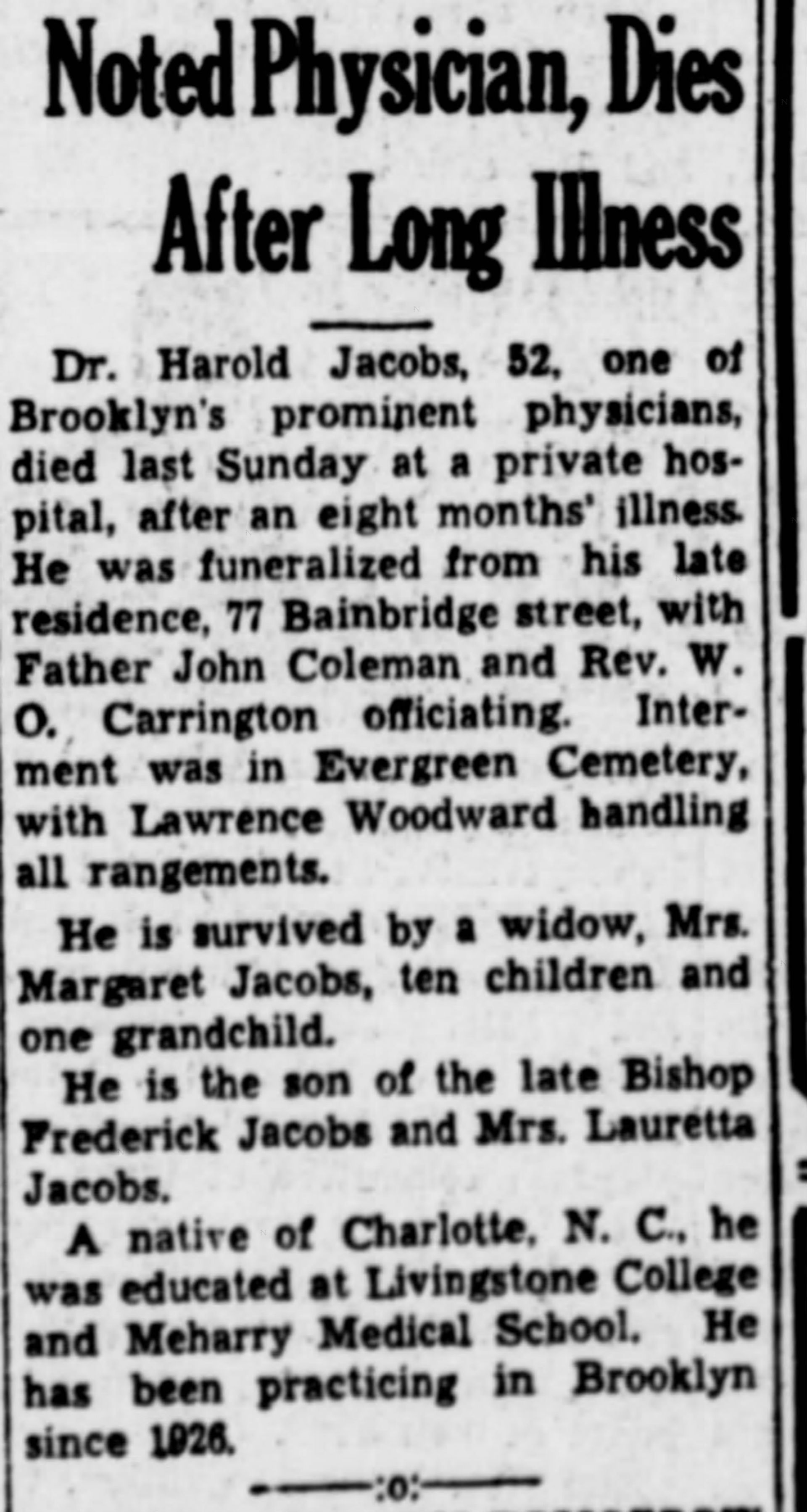 Newspaper Clipping
