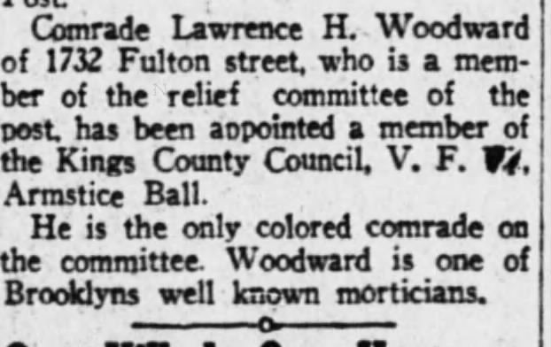 Newspaper notification. 
