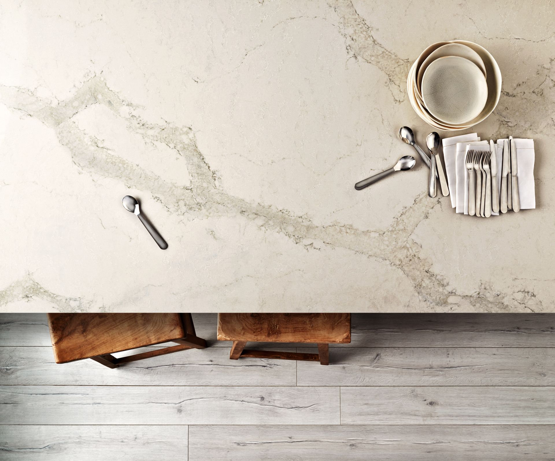 A White Kitchen with A Coffee Machine — Lukas Joinery in Belmont, NSW