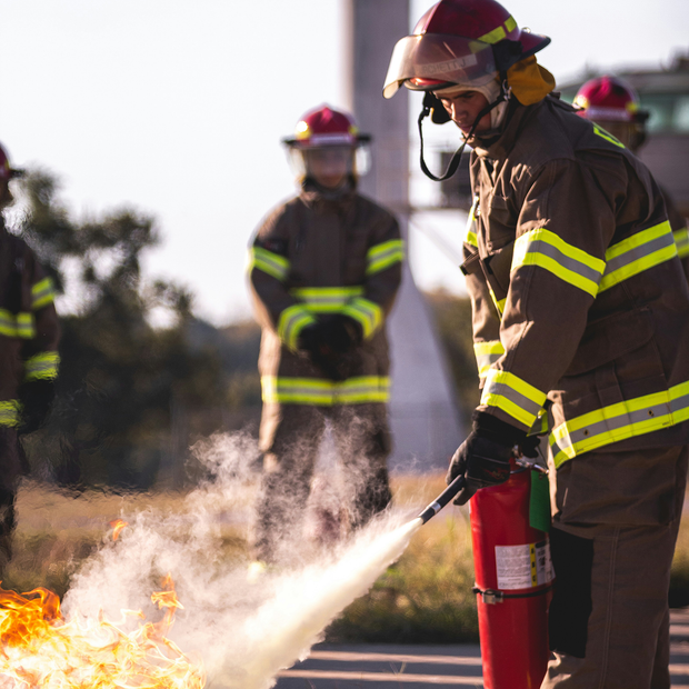 Volunteer firefighter