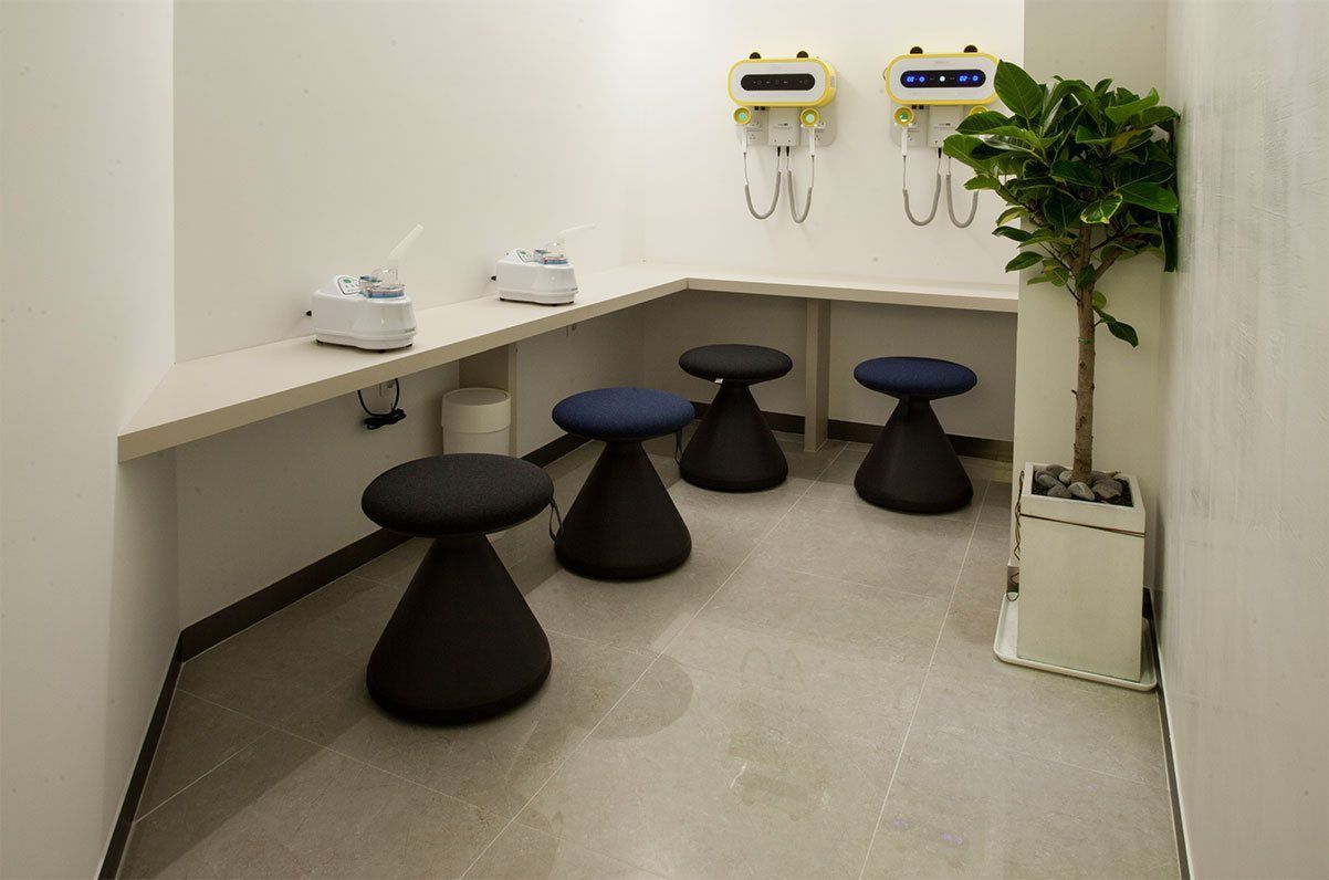 Test area – Gangnam Yonsei ENT Clinic interior, Gangnam, Seoul