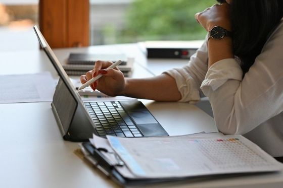 business and financial concept