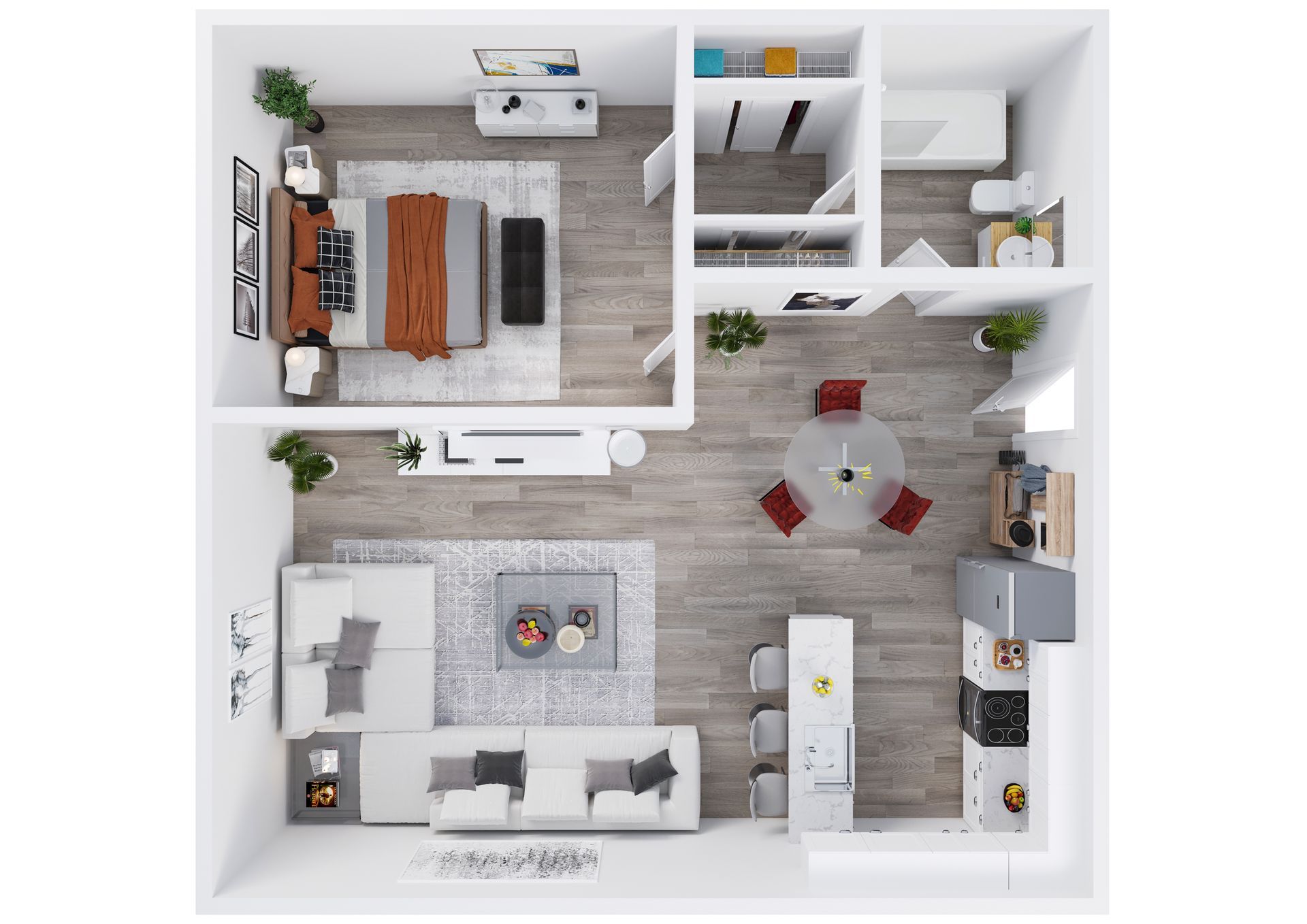 1 Bed | 1 Bath