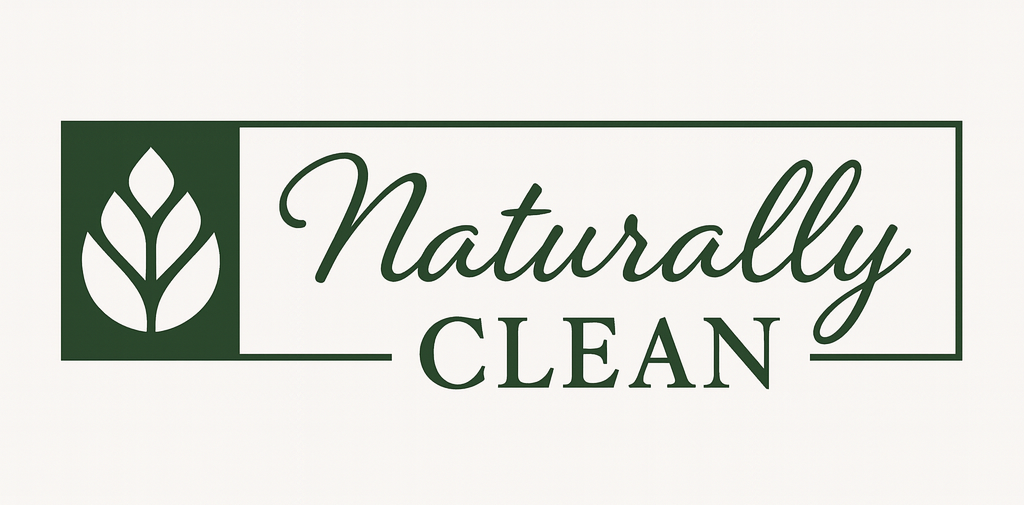 Logo with a green leaf design and the text 