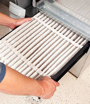 Furnace maintenance in Belfair WA checking heating system performance