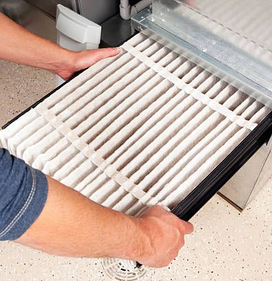 Furnace maintenance in Belfair WA checking heating system performance