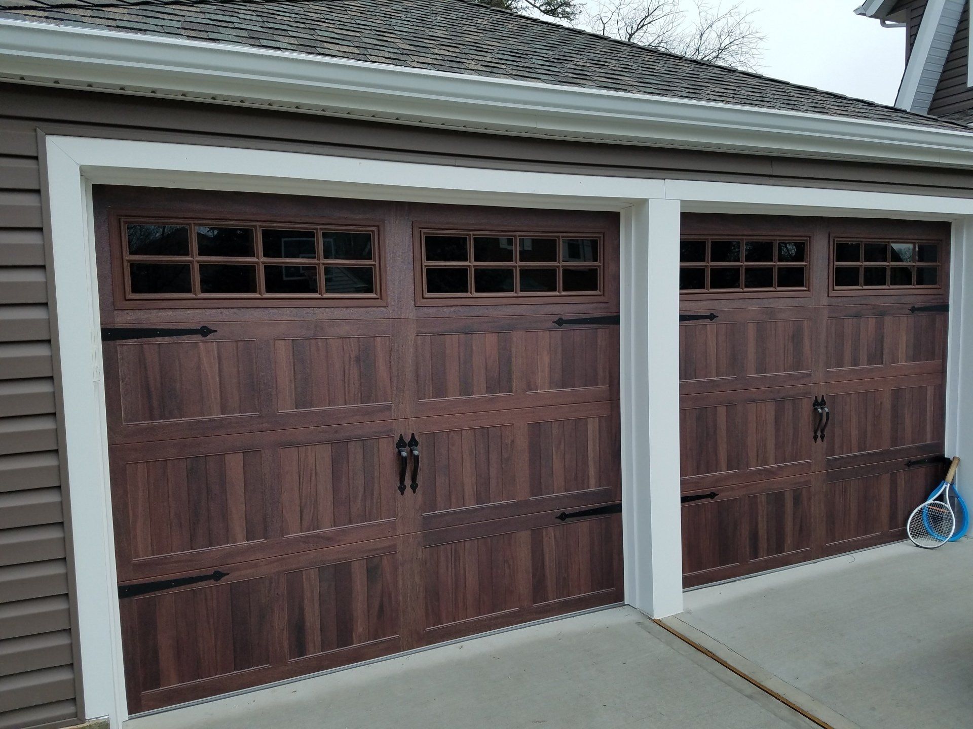 double garage door