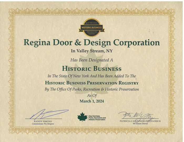 historic business certification