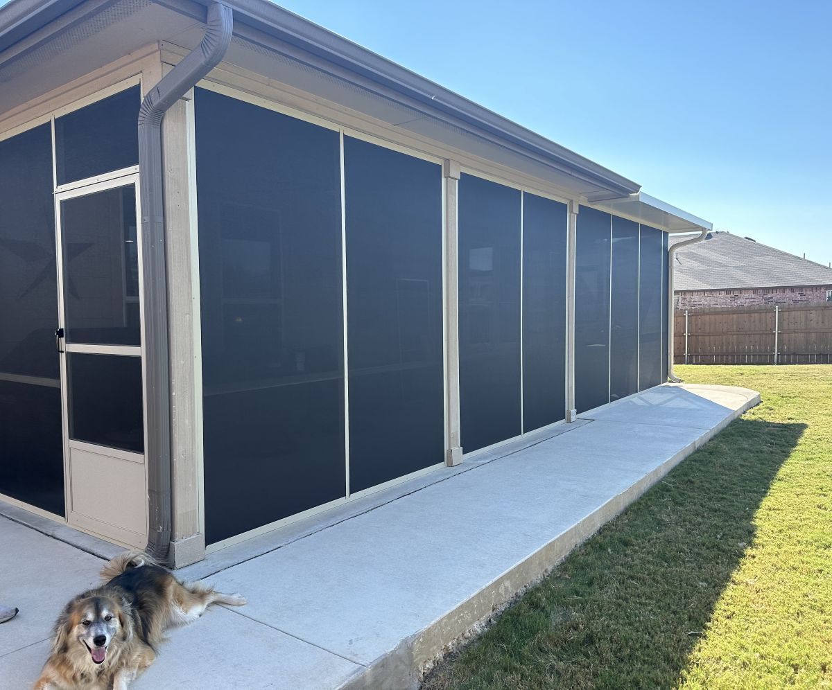 Long-Span Screen Room built by Colorado Outdoor Builders in Centennial, Colorado