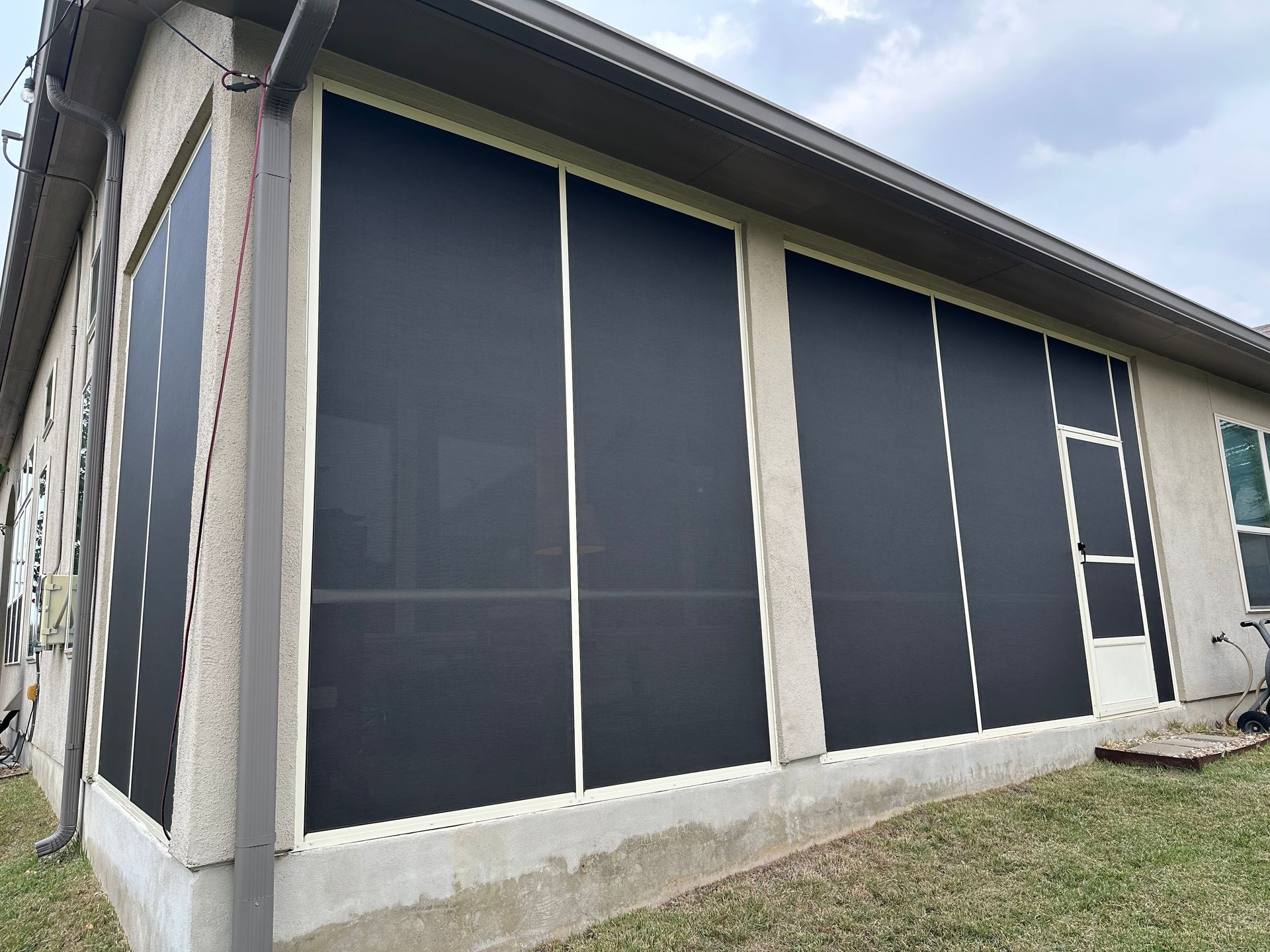 Enclosed Screen Patio built by Colorado Outdoor Builders in Castle Rock, Colorado