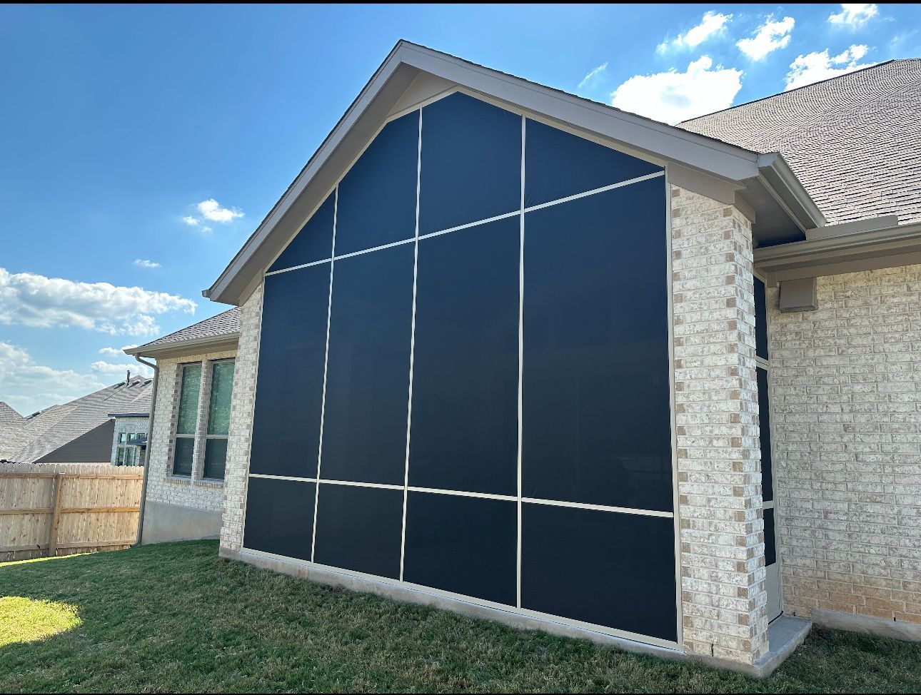 Gable-End Screen Room built by Colorado Outdoor Builders in Parker, Colorado