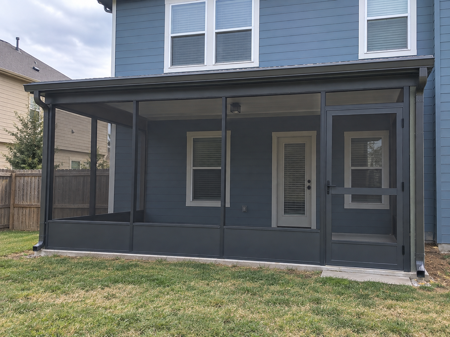 Screened Porch Addition built by Colorado Outdoor Builders