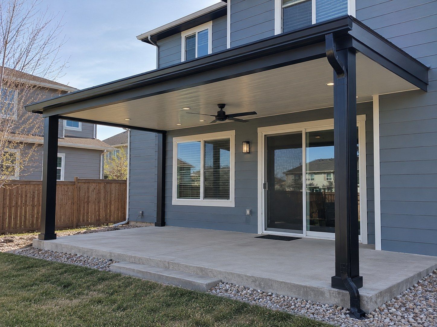 Insulated Patio Cover built by Colorado Outdoor Builders