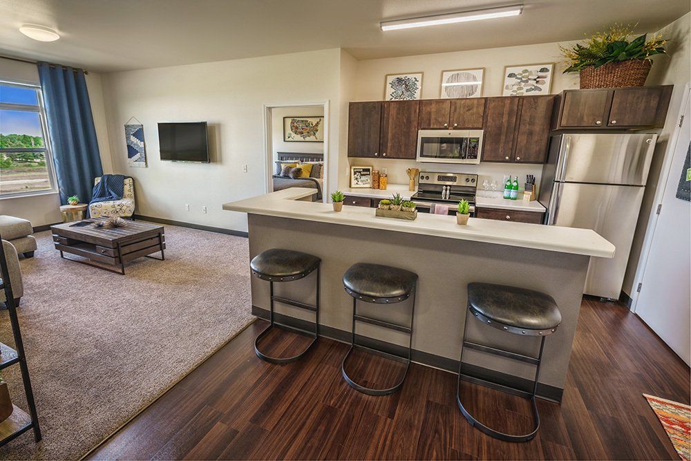 U32 Apartments in Fargo ND Kitchen