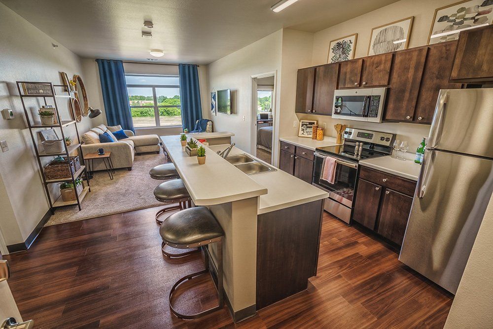 U32 Apartments in Fargo ND Kitchen 