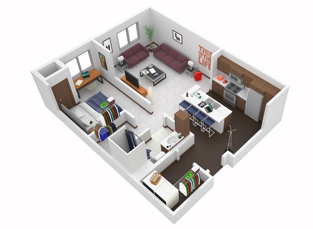 1 Bedroom Apartment at U32 Apartments in Fargo ND
