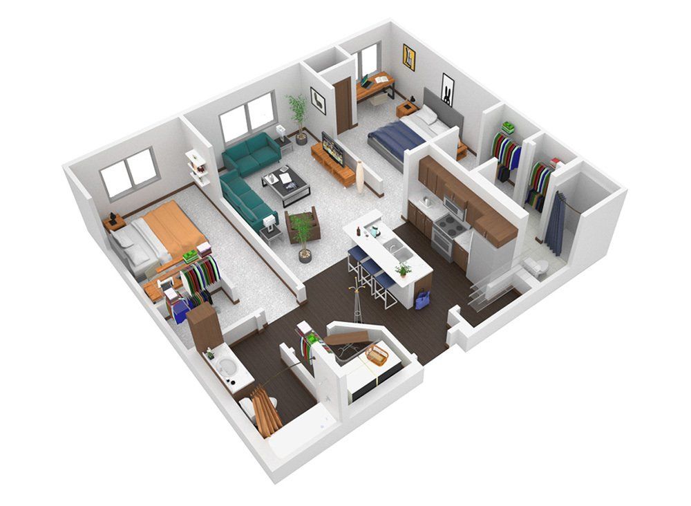 2 Bedroom Apartment at U32 Apartments in Fargo ND