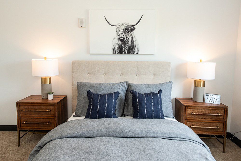U32 Apartments in Fargo ND Bedroom and Wall Decor