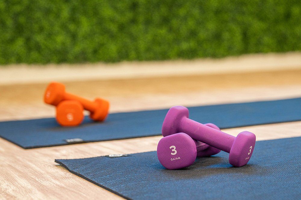 U32 Apartments in Fargo ND Yoga Mats and Weights