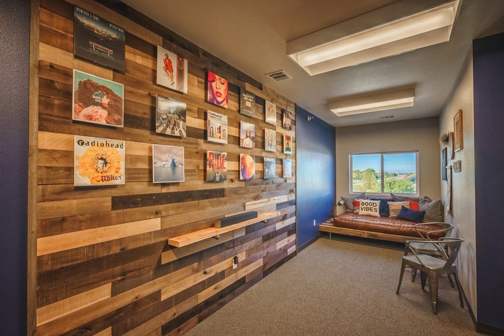 U32 Apartments in Fargo ND Vinyl and Game Room