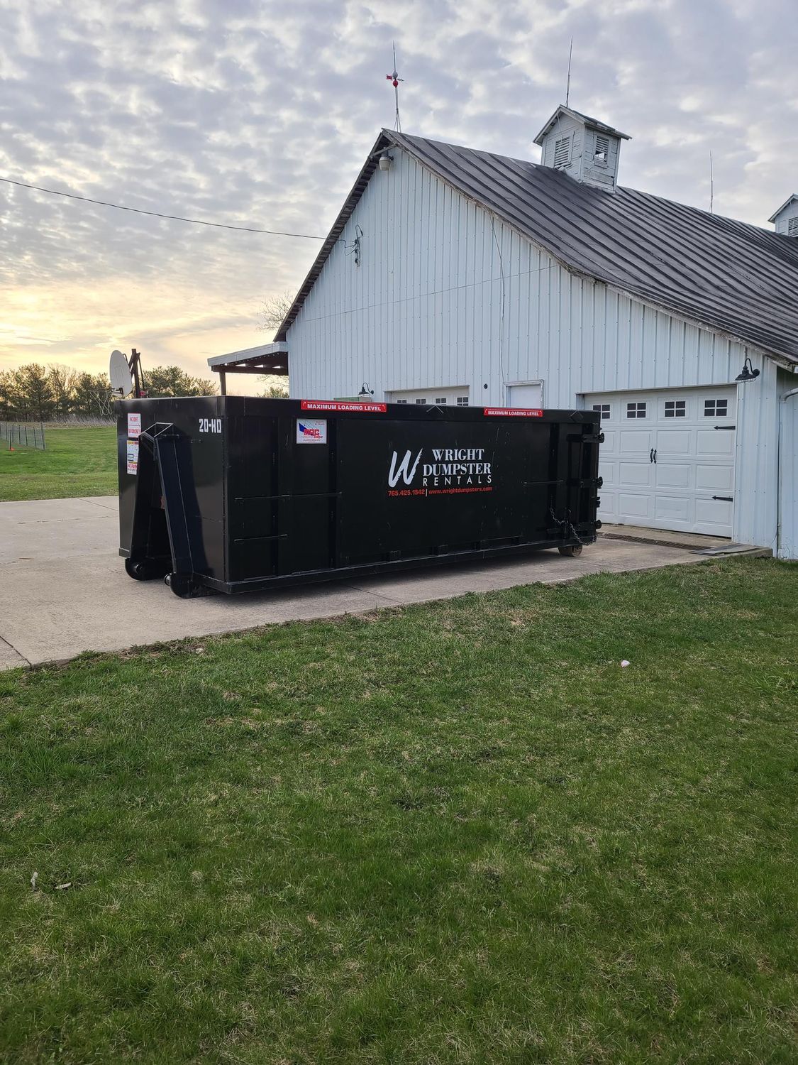 Our Gallery Wright Dumpster