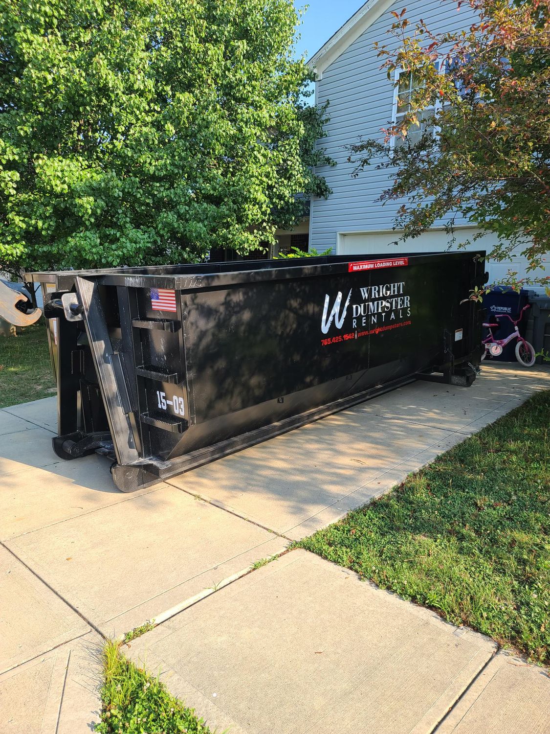 Our Gallery Wright Dumpster