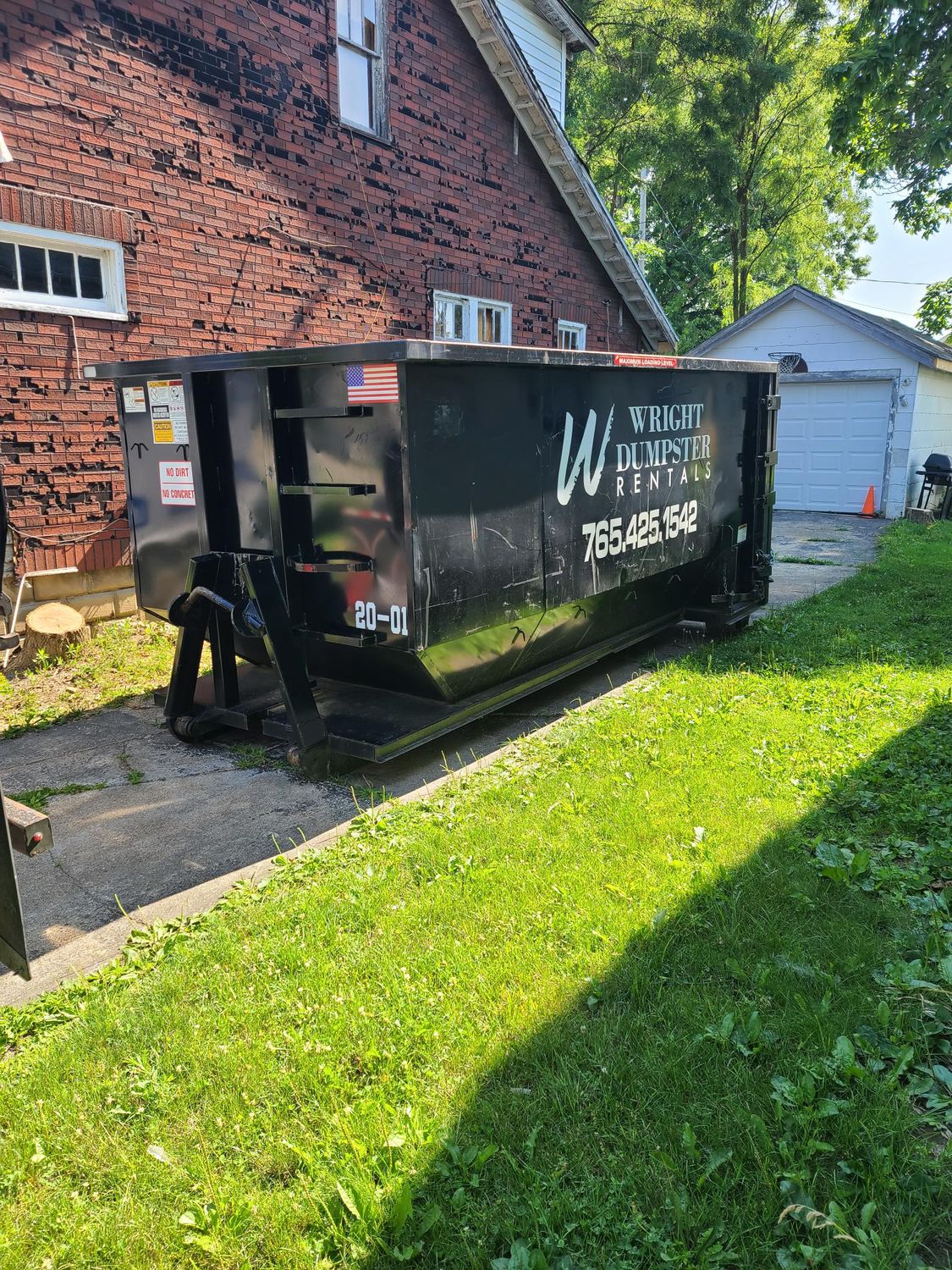 Our Gallery Wright Dumpster